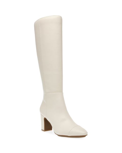 AK Anne Klein Spencer Pointed Toe Knee High Boots
