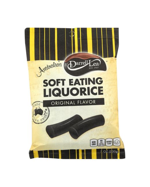 Darrell Lea Darrell Soft Eating Liquorice Original Case of 8 7 oz.
