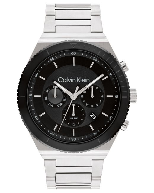 Calvin Klein Tone Stainless Steel Bracelet Watch 44.5mm