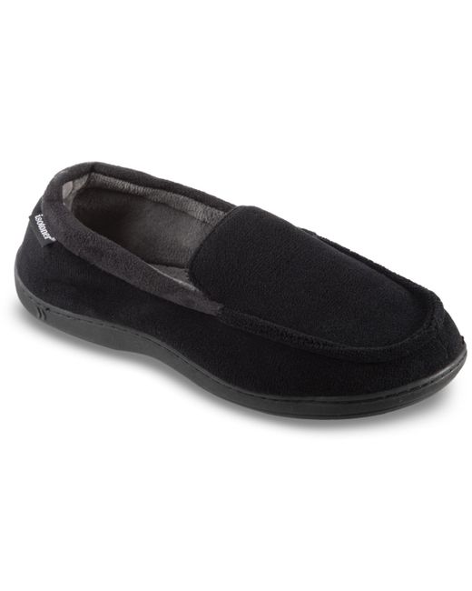 Isotoner Microterry Jared Moccasin Slippers