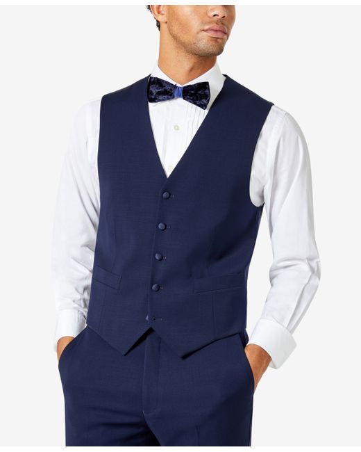 Tommy Hilfiger Modern-Fit Flex Stretch Tuxedo Vest