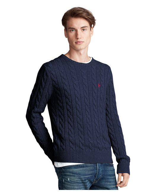 Polo Ralph Lauren Cable-Knit Cotton Sweater