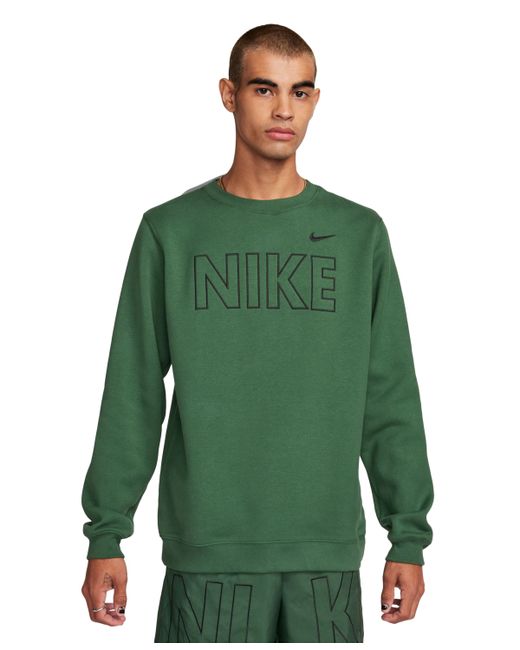 Nike Sportswear Club Fleece Embroidered Logo Sweatshirt