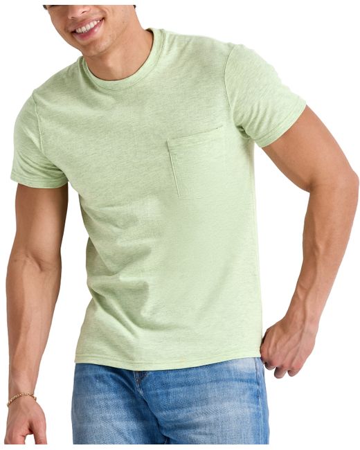 Hanes Originals Tri-Blend Short Sleeve Pocket T-shirt