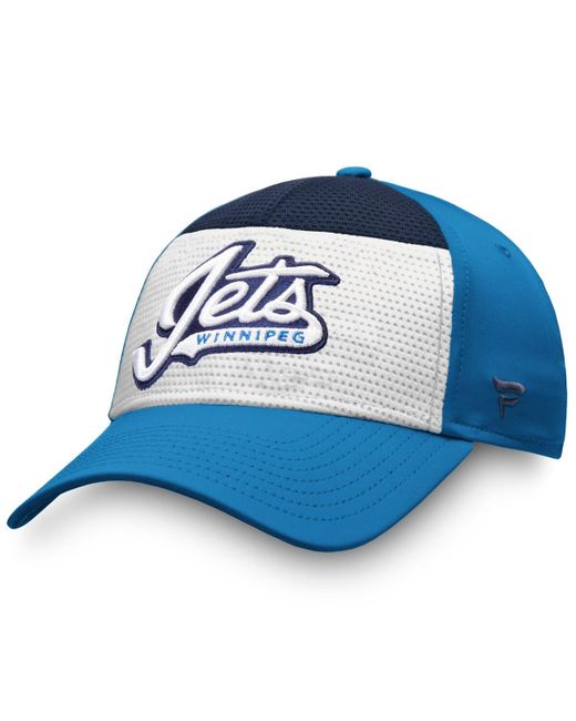 Fanatics Blue Winnipeg Jets Breakaway Alternate Jersey Flex Hat