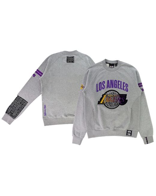 Two Hype and Nba x Los Angeles Lakers Culture Hoops Heavyweight Pullover Sweatshirt
