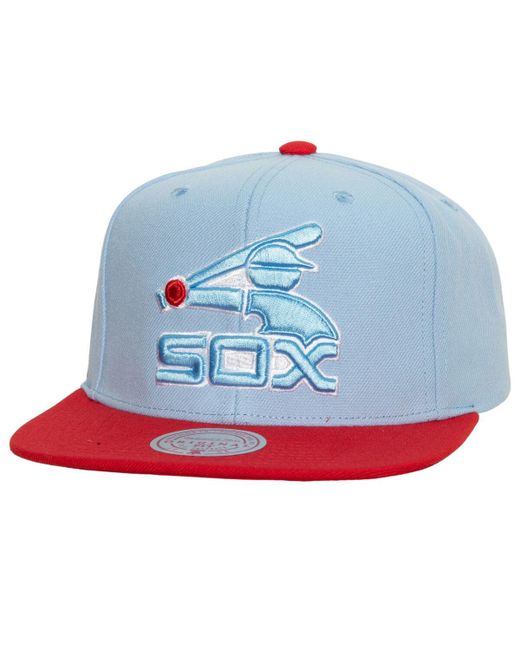Mitchell & Ness Red Chicago White Sox Hometown Snapback Hat