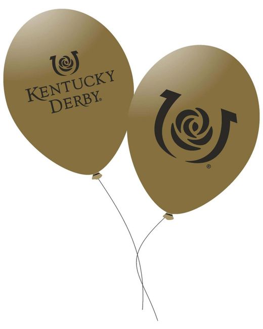 Westrick Paper Company Kentucky Derby 10-Pack 11 Icon Balloons