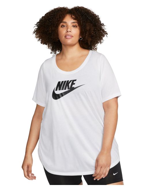 Nike Plus Sportswear Essential Curved-Hem Tunic Top black
