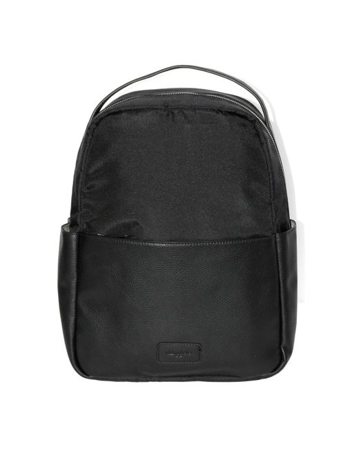 Club Rochelier Leather Trim Double Entry Laptop Backpack