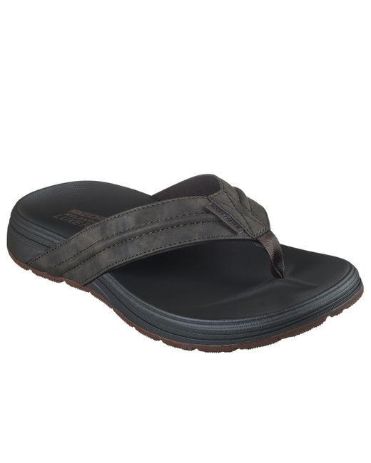 Skechers Relaxed Fit Patino Marlee Memory Foam Thong Sandals from Finish Line