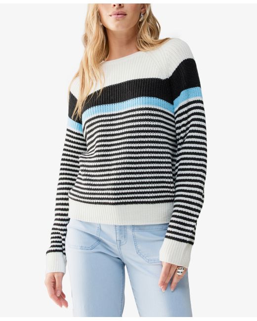 Sanctuary Summit Striped Sweater milk/black Stripe