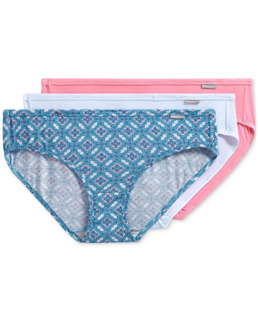 Jockey Elance Supersoft Bikini Underwear bohemian Tile/malibu Pink