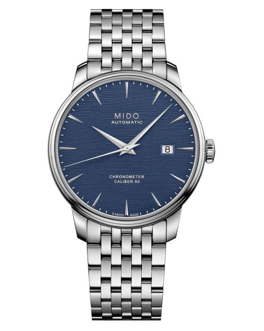 Mido Swiss Automatic Baroncelli Bracelet Watch 40mm