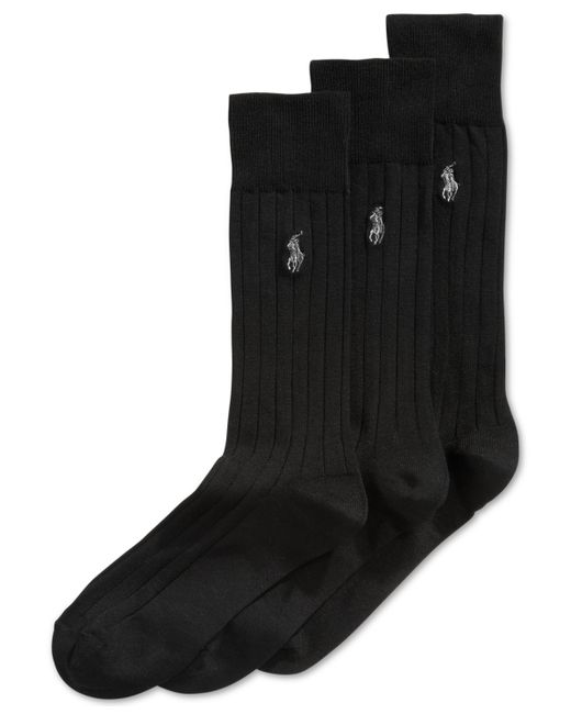 Polo Ralph Lauren Three-Pack Crew Socks