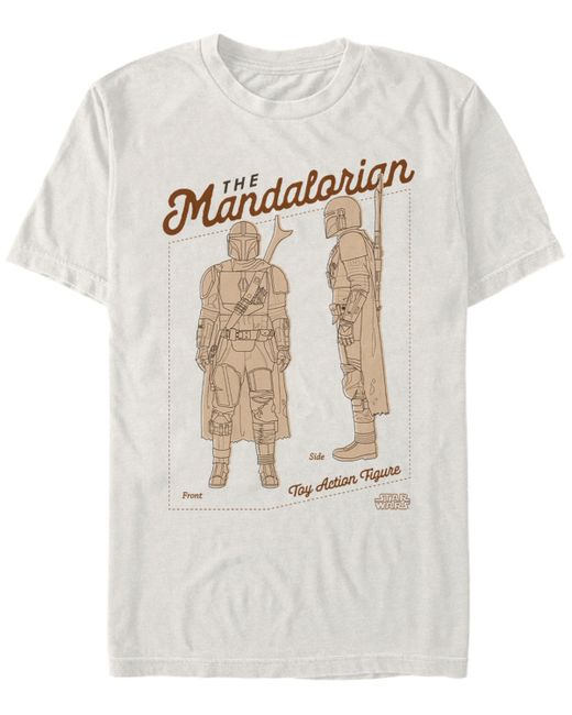 Fifth Sun Star Wars Mandalorian Toy Action Figure T-shirt