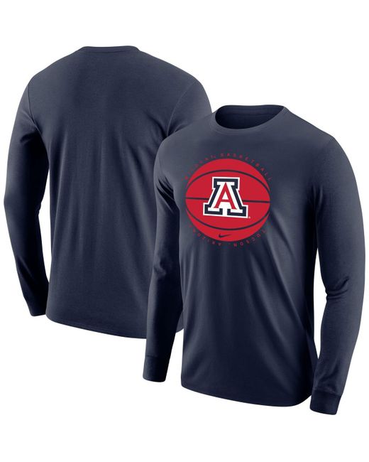 Nike Arizona Wildcats Basketball Long Sleeve T-shirt