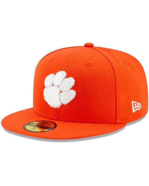 New Era Clemson Tigers Primary Team Logo Basic 59FIFTY Fitted Hat
