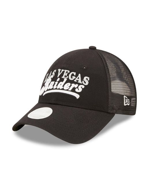 New Era Las Vegas Raiders Team Trucker 9FORTY Snapback Hat