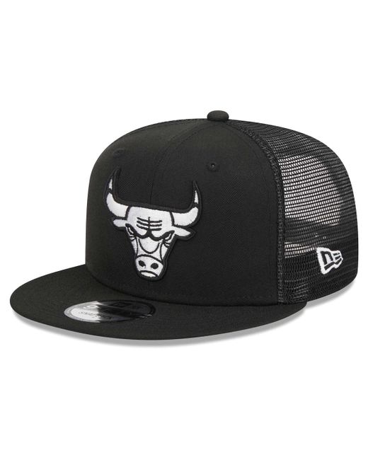 New Era Chicago Bulls Evergreen 9FIFTY Trucker Snapback Hat
