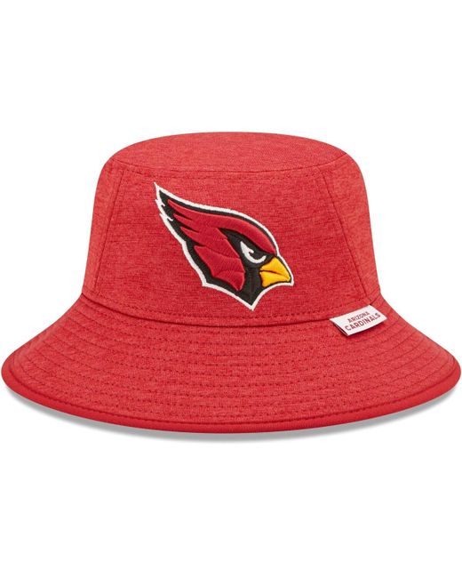 New Era Heather Arizona Cardinals Bucket Hat