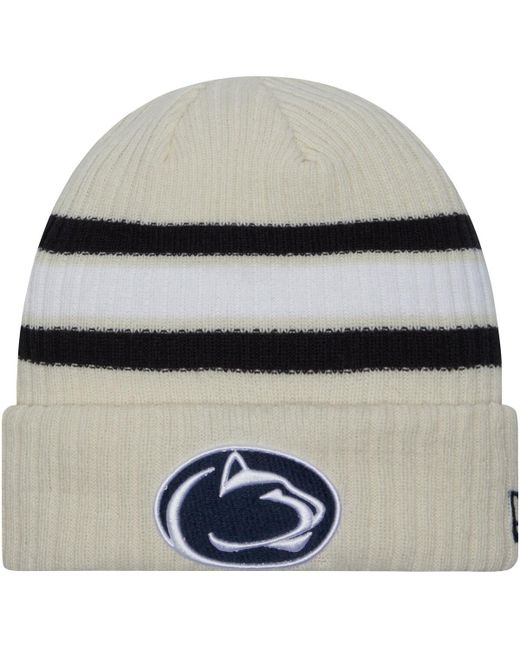New Era Distressed Penn State Nittany Lions Vintage-Like Cuffed Knit Hat