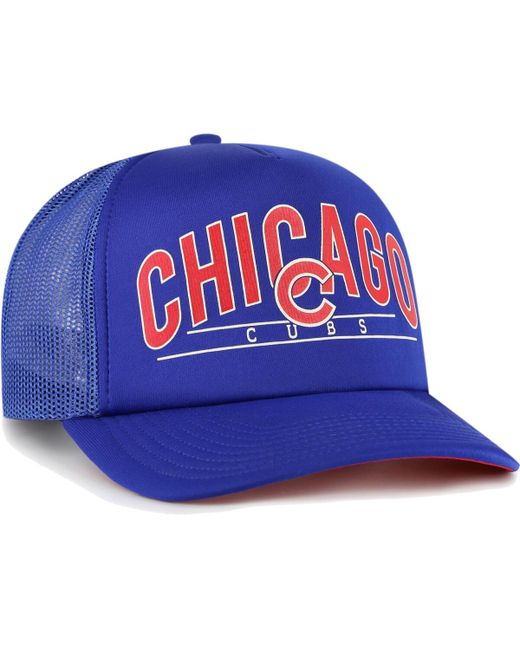 '47 Brand 47 Brand Chicago Cubs Backhaul Foam Trucker Snapback Hat