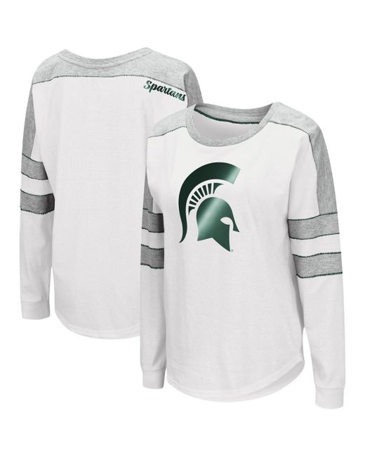 Colosseum Michigan State Spartans Trey Dolman Long Sleeve T-shirt