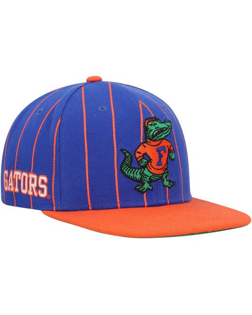Mitchell & Ness Florida Gators Team Pinstripe Snapback Hat