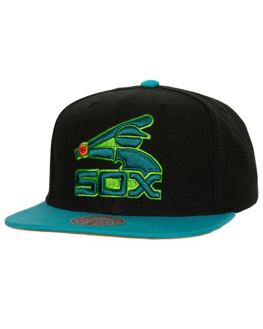Mitchell & Ness Teal Chicago White Sox Citrus Cooler Snapback Hat