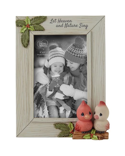 Precious Moments Let Heaven and Nature Sing Glass Photo Frame