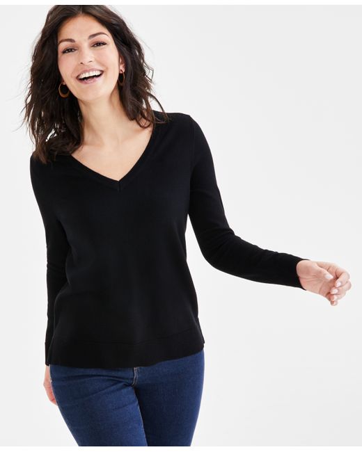 Style & Co V-Neck Sweater Created for