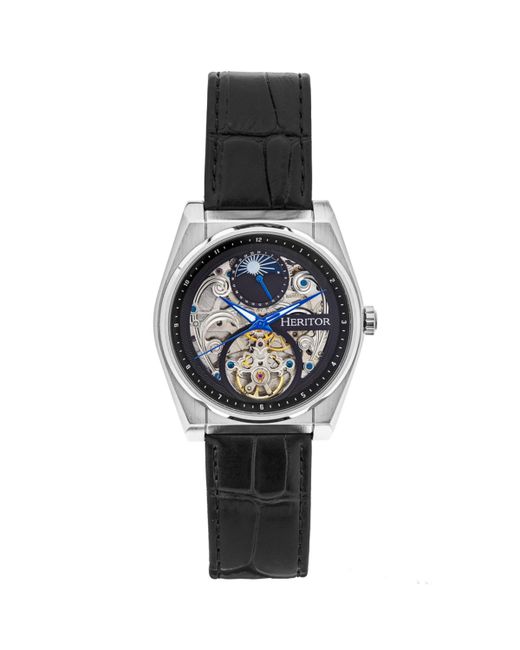 Heritor Automatic Daxton Stainless Steel Strap Skeleton Watch