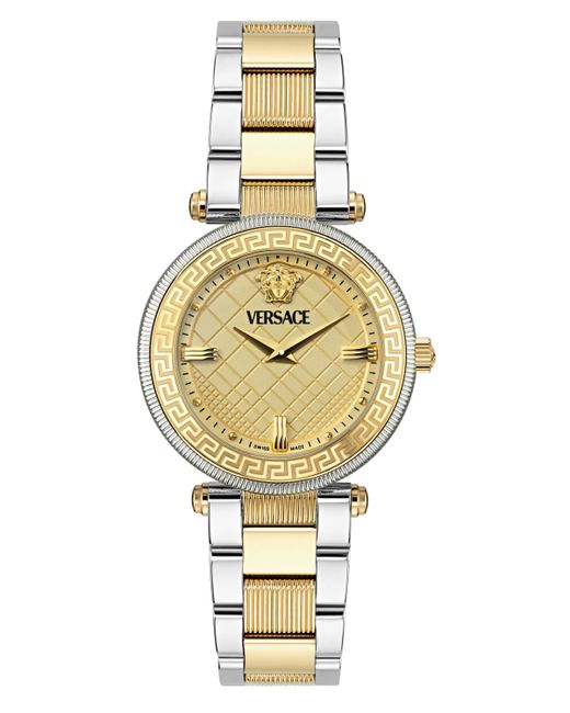 Versace Swiss Two-Tone Stainless Steel Bracelet Watch 35mm