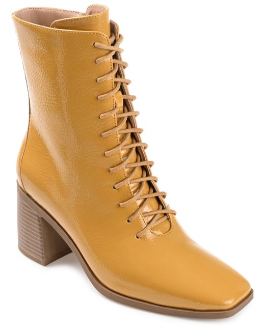 Journee Collection Covva Lace-Up Booties