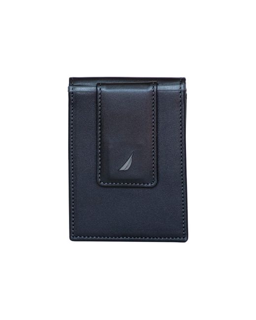 Nautica Pop J Class Front Pocket Wallet Gray