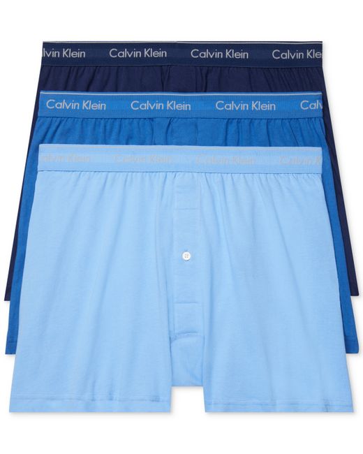Calvin Klein 3-Pack Cotton Classics Knit Boxers Underwear