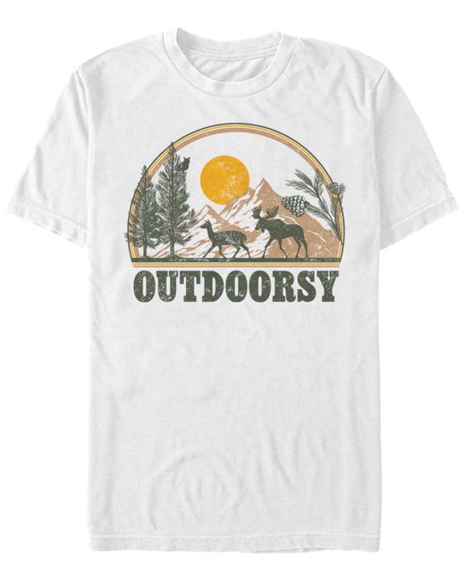 Fifth Sun Outdoorsy Short Sleeves T-shirt