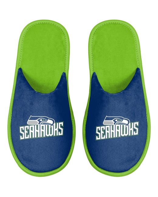 Foco Seattle Seahawks Scuff Slide Slippers