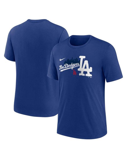Nike Los Angeles Dodgers City Connect Tri-Blend T-shirt