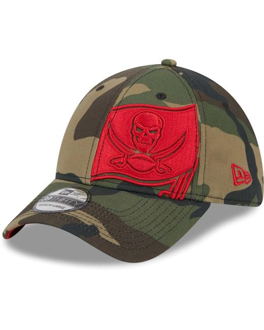 New Era Tampa Bay Buccaneers Punched Out 39THIRTY Flex Hat