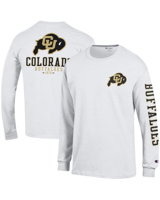 Champion Colorado Buffaloes Team Stack 3-Hit Long Sleeve T-shirt