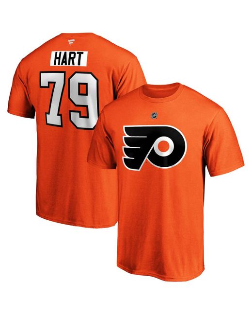 Fanatics Carter Hart Philadelphia Flyers Big and Tall Name Number T-shirt