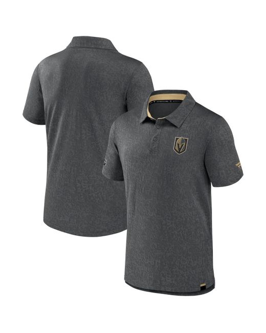 Fanatics Vegas Golden Knights Authentic Pro Jacquard Polo Shirt