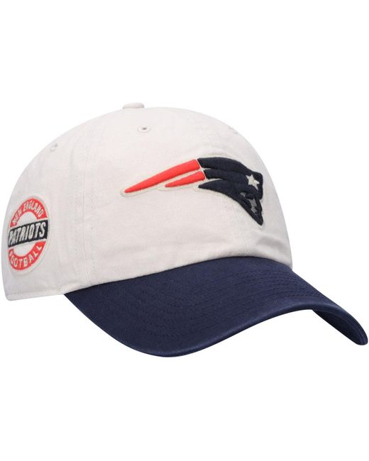 '47 Brand 47 Brand Navy New England Patriots Sidestep Clean Up Adjustable Hat