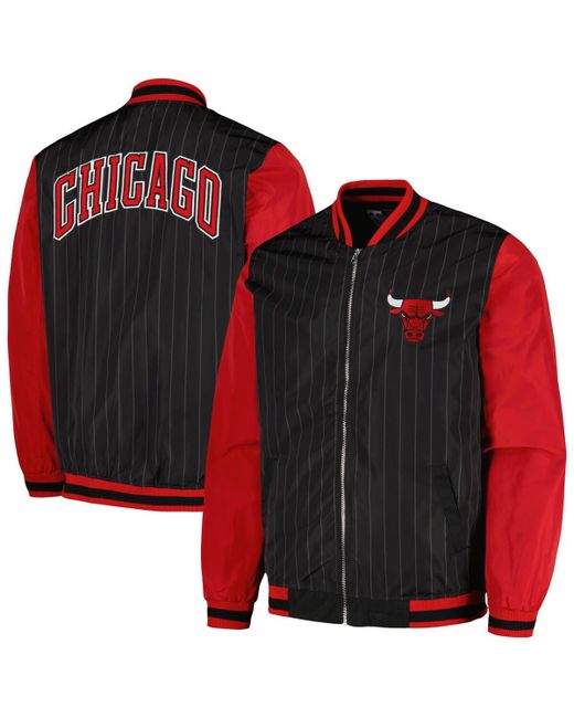 Jh Design Chicago Bulls Full-Zip Bomber Jacket