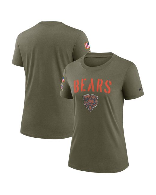 Nike Chicago Bears 2022 Salute To Service Legend T-shirt