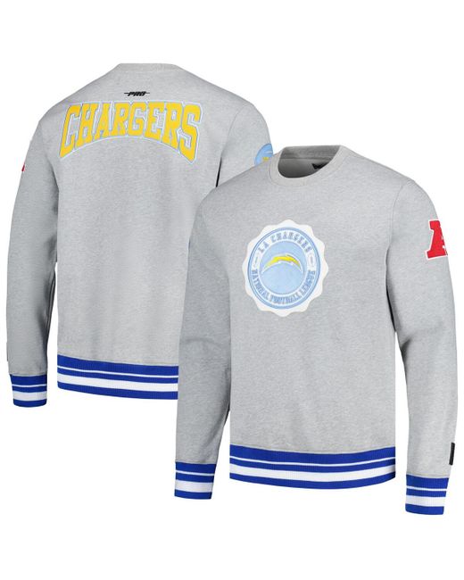 Pro Standard Los Angeles Chargers Crest Emblem Pullover Sweatshirt