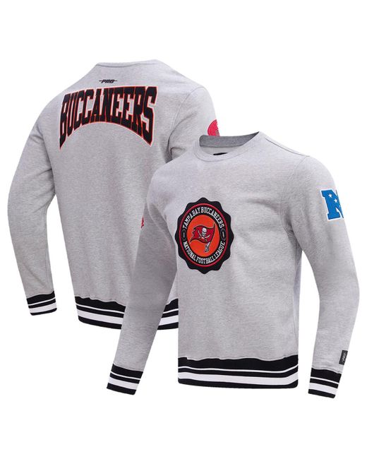 Pro Standard Tampa Bay Buccaneers Crest Emblem Pullover Sweatshirt