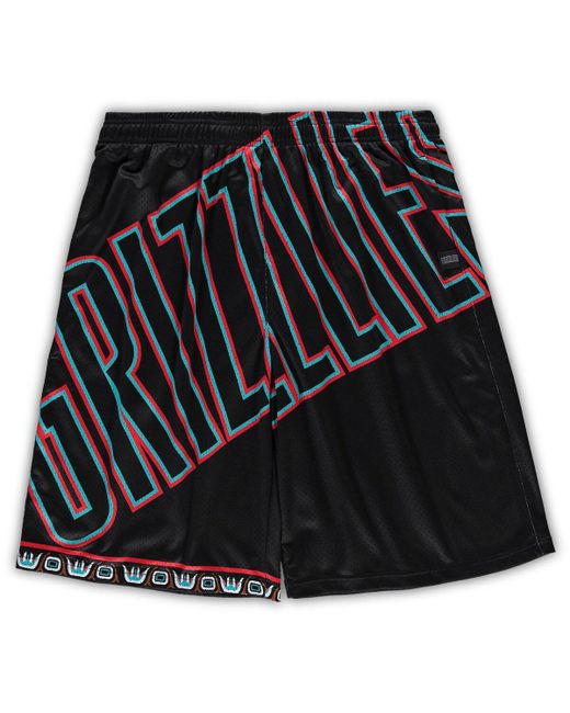 Mitchell & Ness Memphis Grizzlies Big and Tall Hardwood Classics Face 0 Shorts